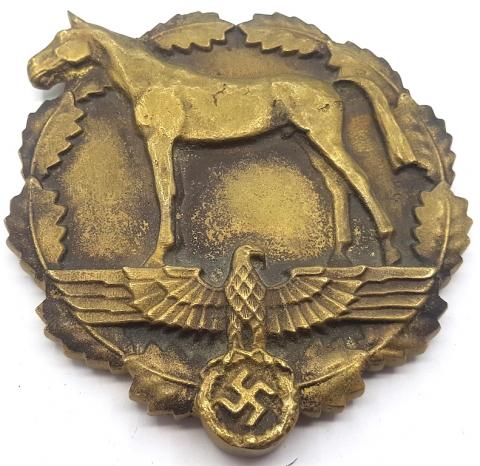 WW2 GERMANY NAZI SA MEDAL AWARD SERVICES TOWARDS NATIONAL SOCIALIST EQUESTRIAN HITLER YOUTH HJ