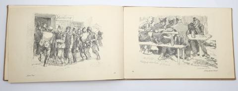 ‘Verdun’ war sketchbook by Albert Reich 50 drawings book 1916 WW1 paintings