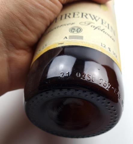 1943 Adolf Hitler Führerwein bottle wine rzm original fuhrer ah third reich nazi german