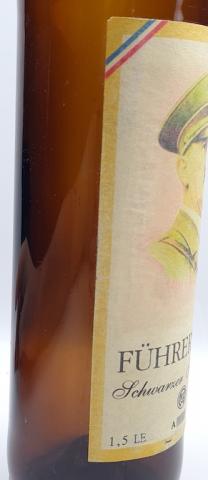 1943 Adolf Hitler Führerwein bottle wine rzm original fuhrer ah third reich nazi german