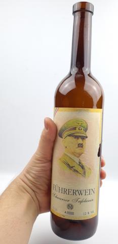 1943 Adolf Hitler Führerwein bottle wine rzm original fuhrer ah third reich nazi german