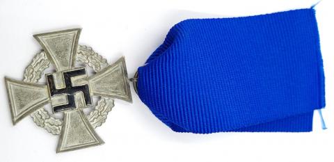 25 years of faithful services in the heer - wehrmacht medal award