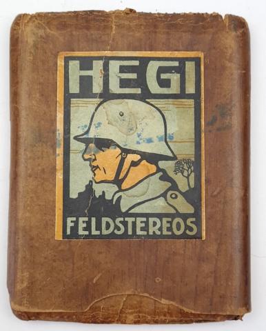 3D stereo glasses for field use Wehrmacht - in case - hegi feldstereo