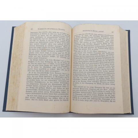 Adolf Hitler Mein Kampf 1939 edition blue cover embossed swastika eagle first 1st edition
