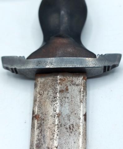 Combat Early WAFFEN SS RZM German DAGGER original for sale dague a vendre allemande anodized