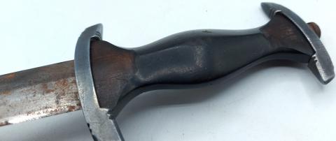 Combat Early WAFFEN SS RZM German DAGGER original for sale dague a vendre allemande anodized