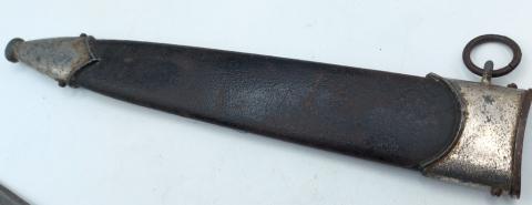 Combat Early WAFFEN SS RZM German DAGGER original for sale dague a vendre allemande anodized