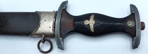 Combat Early WAFFEN SS RZM German DAGGER original for sale dague a vendre allemande anodized