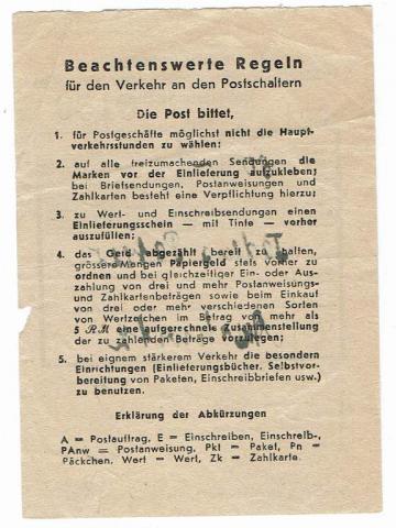 Concentration camp Auschwitz Birkenau inmate's public transfer notice document KL KZ