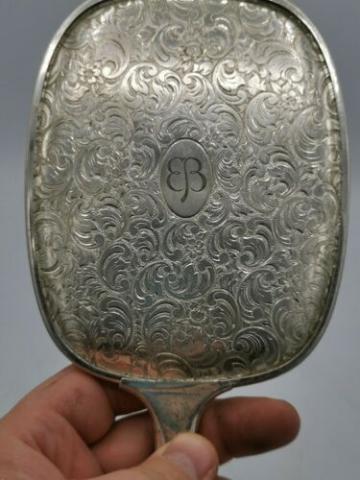 EVA BRAUN PERSONAL BELONGING SILVERWARE EB MONOGRAM FROM BERGHOF AH ORIGINAL