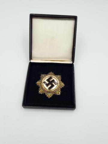 German Cross in gold medal award in original case waffen ss wehrmacht