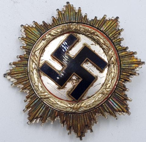 German Cross in gold medal award in original case waffen ss wehrmacht