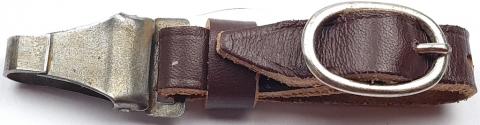 GERMAN SA NSKK DAGGER LEATHER HANGER LOOP by ASSMANN RZM DRGM