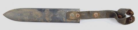 Hitler Youth transitionnal knife by Eickhorn - Rzm, Solingen - with MOTTO on the blade + etui