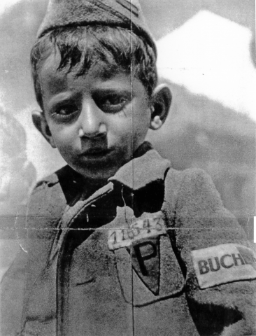 HOLOCAUST Concentration Camp BUCHENWALD inmate's liberation uniform patch HOLOCAUST Concentration Camp BUCHENWALD inmate's liberation uniform patch