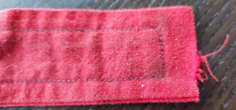 HOLOCAUST Concentration Camp BUCHENWALD inmate's liberation uniform patch HOLOCAUST Concentration Camp BUCHENWALD inmate's liberation uniform patch