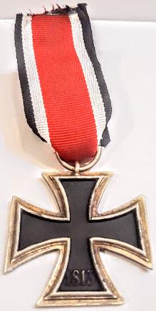 Iron Cross medal 2nd class award wehrmacht, luftwaffe, waffen ss, kriegsmarine