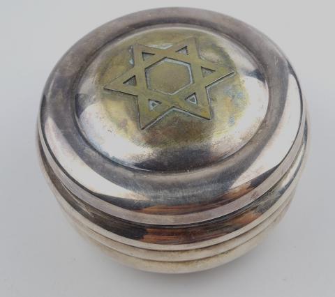 Jewish Ghetto Krakow silverware star of David holocaust ww2 Artifact original for sale