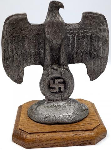 Nice early bird Third Reich NSDAP administration desktop eagle status original for sale