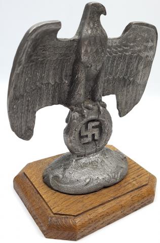 Nice early bird Third Reich NSDAP administration desktop eagle status original for sale