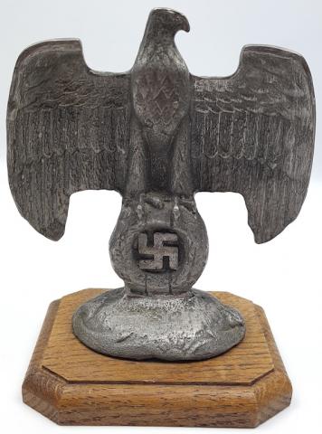 Nice early bird Third Reich NSDAP administration desktop eagle status original for sale