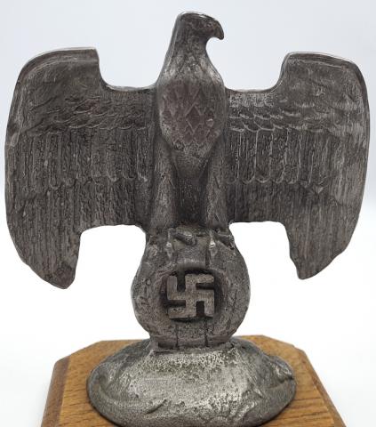 Nice early bird Third Reich NSDAP administration desktop eagle status original for sale