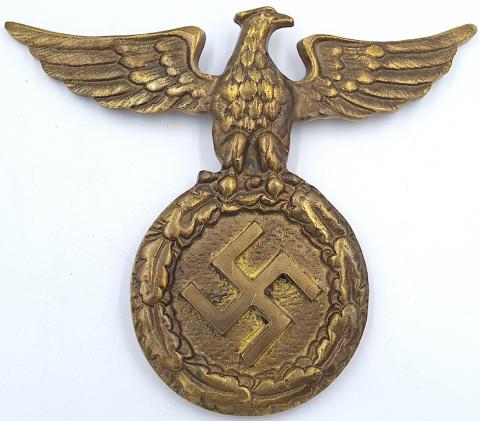 NSDAP wall metal eagle swastika statue bust hitler original a vendre
