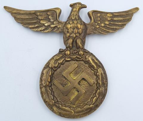 NSDAP wall metal eagle swastika statue bust hitler original a vendre