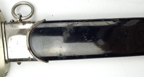 Rare N.S.K.K early anodized M33 dagger by F. Dick - district SW NSKK german original for sale dague a vendre