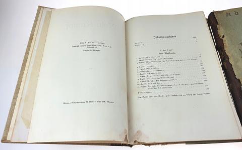 RARE Third Reich Adolf Hitler NSDAP leader book Mein Kampf 1938 dustcover