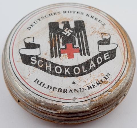 Red cross medical Schokolade can crystal meth Hitler added drugs for soldiers DRK-Deutsche Rote Kreuz scho-ka-kola