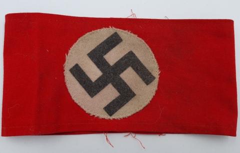 Third Reich brown jacket NSDAP tunic swastika armband brassard tunique