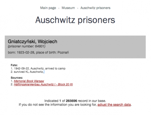 UNIQUE ! Concentration camp AUSCHWITZ BIRKENAU inmate who survived uniform jacket PATCH ID