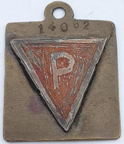 original Concentration camp personal blongings ID ss inmate artifacts