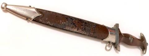 original WW2 German transitional SA Dagger by Puma, Solingen - RZM