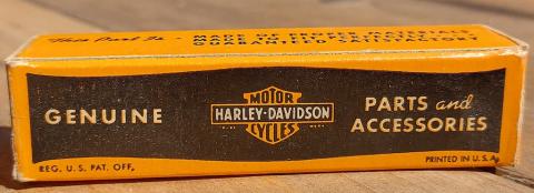 Vintage OLD NEW STOCK Genuine Harley Davidson Piston Pin MINT BOX moto motorcycle old parts