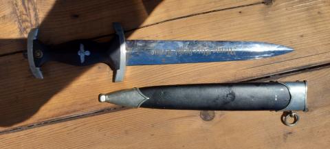 Waffen SS dagger early M33 1933 VERY rare maker Ed. Gembruch, Solingen