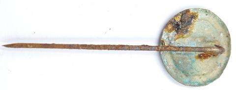 Waffen SS Early partisan stickpin stick pin allgemeine himmer membership rzm relic ground dug found ss runes