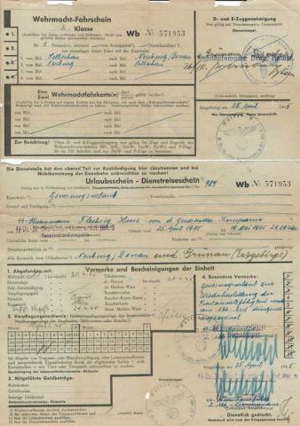 Waffen SS PANZER division ss general signature document totenkopf officer autograph stamped