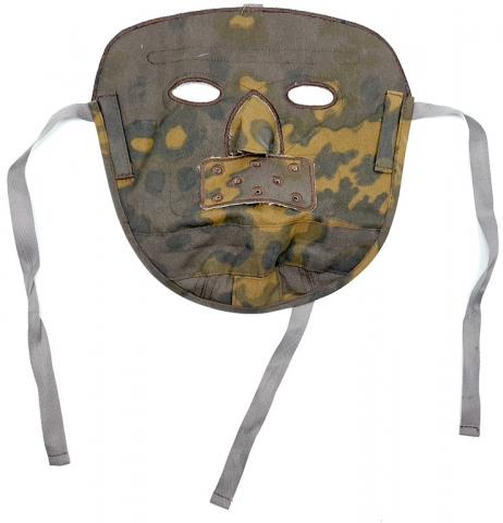 Waffen SS RARE unissued camo sniper mask SS dirlewanger original camouflage helmet shooter