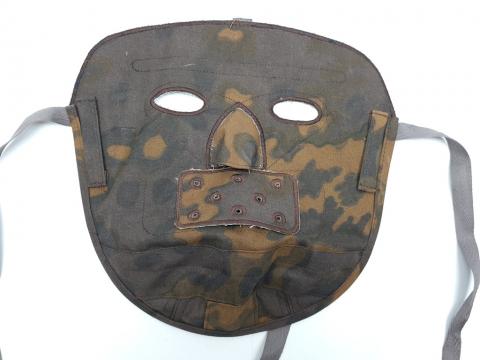 Waffen SS RARE unissued camo sniper mask SS dirlewanger original camouflage helmet shooter