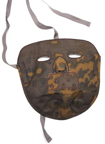 Waffen SS RARE unissued camo sniper mask SS dirlewanger original camouflage helmet shooter