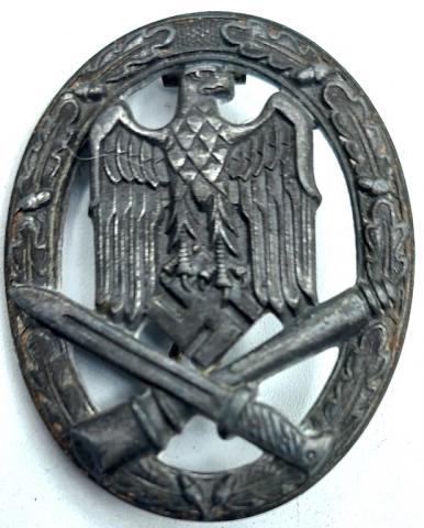 Waffen SS - Wehrmacht general assault badge award by Assmann original for sale dealer