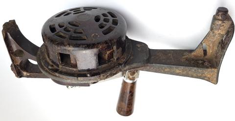 WEHRMACHT waffen SS luftwaffe air flak aircraft syren siren alarm JURK 1940 LUFTSCHUTZ working condition