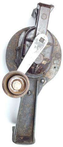 WEHRMACHT waffen SS luftwaffe air flak aircraft syren siren alarm JURK 1940 LUFTSCHUTZ working condition