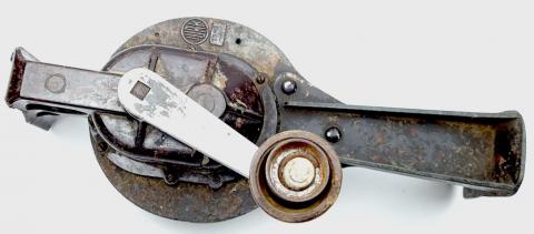 WEHRMACHT waffen SS luftwaffe air flak aircraft syren siren alarm JURK 1940 LUFTSCHUTZ working condition