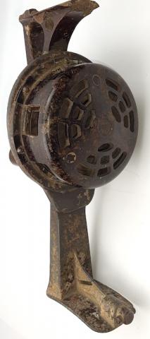 WEHRMACHT waffen SS luftwaffe air flak aircraft syren siren alarm JURK 1940 LUFTSCHUTZ working condition