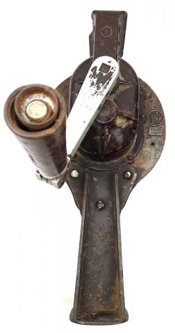 WEHRMACHT waffen SS luftwaffe air flak aircraft syren siren alarm JURK 1940 LUFTSCHUTZ working condition