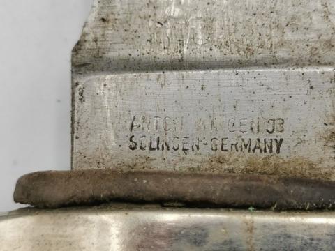 WW2 German Hitler Youth Early HJ Knife Anton Wingen Jr. Solingen original etui