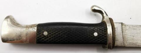 WW2 German Hitler Youth Early HJ Knife Anton Wingen Jr. Solingen original etui